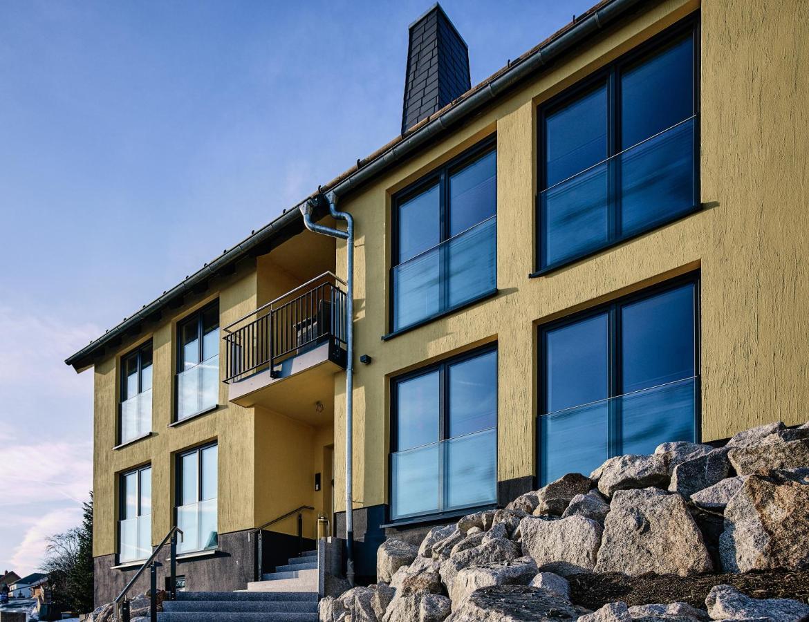 Chalet-Ferienwohnung Schlossblick, 51 Qm, Wellness/Fitness/Sauna - Bergroedelhof Feilitzsch Dış mekan fotoğraf